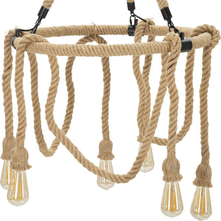 Lampadario-Rope-Circle-Cm-64X90