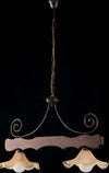 Lampadario-Rustico-Acacia-Bronzo-Noce-2-Luci-E27