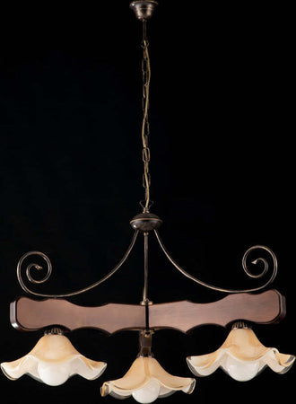 Lampadario-Rustico-Acacia-Bronzo-Noce-3-Luci-E27