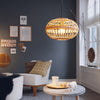 Lampadario-Rustico-Amsfield-1-Luce-Metallo-Marrone-E-Legno