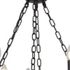 Lampadario-Rustico-Country-Cartwheel-Iii-Acciaio-Nero-12-Luci-E14