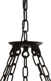 Lampadario-Rustico-Country-Cartwheel-Iii-Acciaio-Nero-5-Luci-E14