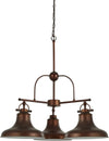 Lampadario-Rustico-Country-Dallas-Acciaio-Marrone-Bianco-3-Luci-E27