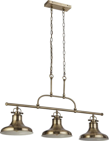 Lampadario-Rustico-Country-Dallas-Acciaio-Ottone-3-Luci-E27