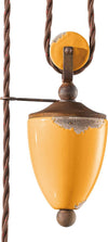 Lampadario-rustico-Ferroluce-Retrò-COUNTRY-C1446-E27-LED-ceramica-saliscendi