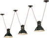 Lampadario-rustico-Ferroluce-Retrò-INDUSTRIAL-C1692-E27-LED-ceramica-sospensione