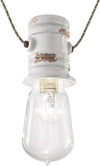Lampadario-rustico-Ferroluce-Retrò-URBAN-C1742-E27-LED-treccia-ceramica-sospensione