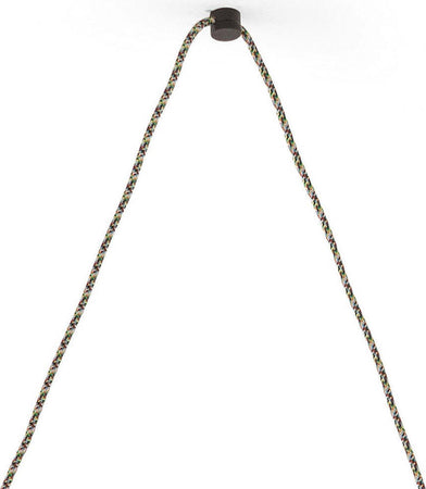 Lampadario-rustico-Ferroluce-Retrò-URBAN-C1742-E27-LED-treccia-ceramica-sospensione