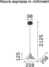 Lampadario-rustico-Ideal-Lux-OIL-6-SP1-129099-E27-LED-sospensione-cemento-calata-interno-IP20