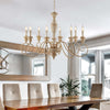 Lampadario-Shabby-Chic-Cascina-Bianco-Tortora-Vintage-8-Luci-E14