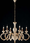 Lampadario-Shabby-Chic-Fiorenza-Avorio-Oro-6-Luci-E14