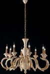 Lampadario-Shabby-Chic-Fiorenza-Avorio-Oro-8-Luci-E14