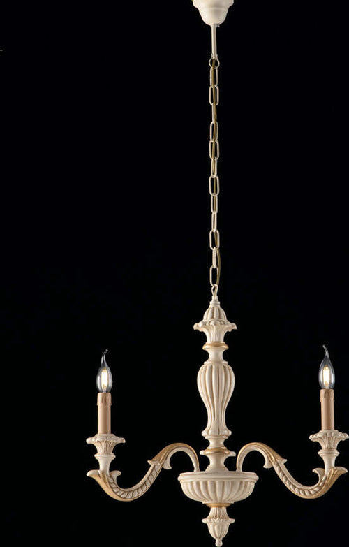 Lampadario-Shabby-Chic-Leonardo-Avorio-Oro-3-Luci-E14