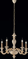 Lampadario-Shabby-Chic-Leonardo-Avorio-Oro-5-Luci-E14