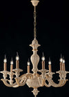 Lampadario-Shabby-Chic-Leonardo-Avorio-Oro-8-Luci-E14