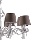 Lampadario-Shabby-Chic-Lucy-Bianco-8-Luci-Paralumi-Tortora