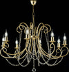 Lampadario-Shabby-Chic-Magda-Oro-8-Luci-E14