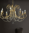 Lampadario-Shabby-Chic-Magda-Oro-8-Luci-E14