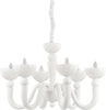 Lampadario-Shabby-Chic-Provenzale-Bon-Bon-Metallo-Bianco-6-Luci