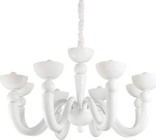 Lampadario-Shabby-Chic-Provenzale-Bon-Bon-Metallo-Bianco-8-Luci