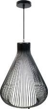 Lampadario-Soffitto-Attacco-E27-Bianco-Nero-Moderno-Sospensione-Regolabile-B18