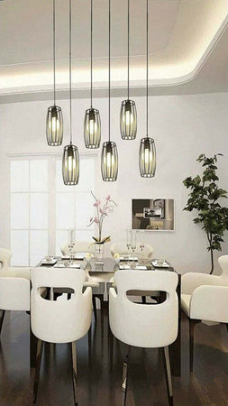 Lampadario Soffitto E27 Di Forma Ovale Nero Bianco Portalampada Sospensione A34 Casa, arredamento e bricolage > Illuminazione da interno > Lampadari Trade Shop italia - Napoli, Commerciovirtuoso.it
