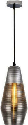 Lampadario Soffitto Forma Ovale In Vetro Lampada Sospensione Attacco E27 A36-01 Illuminazione/Illuminazione per interni/Lampadari lampade a sospensione e plafoniere/Lampadari Trade Shop italia - Napoli, Commerciovirtuoso.it