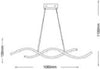 Lampadario Soffitto Led Onde Intrecciate Moderno 28w Luce 3000k 6500k 4000k B56b Casa, arredamento e bricolage > Illuminazione da interno > Lampadari Trade Shop italia - Napoli, Commerciovirtuoso.it