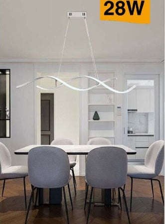 Lampadario Soffitto Led Onde Intrecciate Moderno 28w Luce 3000k 6500k 4000k B56b Illuminazione/Illuminazione per interni/Lampadari lampade a sospensione e plafoniere/Lampadari Trade Shop italia - Napoli, Commerciovirtuoso.it
