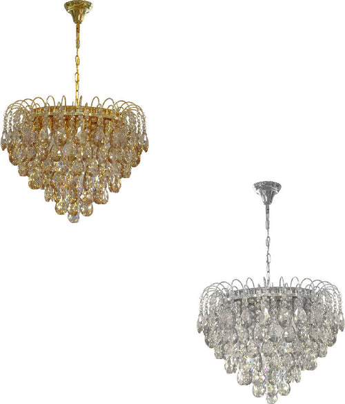 Lampadario Soffitto Sospensione Classico Sfere Pendenti 12 Portalampade E14 Casa, arredamento e bricolage > Illuminazione da interno > Lampadari Trade Shop italia - Napoli, Commerciovirtuoso.it