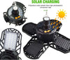LAMPADARIO SOLARE 104 LED PIEGHEVOLE RICARICABILE USB LAMPADA EMERGENZA TELECOMANDO 800lm Illuminazione/Illuminazione per esterni/Proiettori Zencoccostore - Formia, Commerciovirtuoso.it