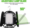 LAMPADARIO SOLARE 104 LED PIEGHEVOLE RICARICABILE USB LAMPADA EMERGENZA TELECOMANDO 800lm Illuminazione/Illuminazione per esterni/Proiettori Zencoccostore - Formia, Commerciovirtuoso.it