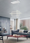 Lampadario Sospensione 3 Rettangoli Moderna Luce 4000k 3000k 6500k Bianca Lp-35 Casa, arredamento e bricolage > Illuminazione da interno > Lampadari Trade Shop italia - Napoli, Commerciovirtuoso.it