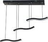 Lampadario-Sospensione-40-Watt-Plafoniera-3-Onde-Lampada-Sospesa-Luce-Bianca-B42