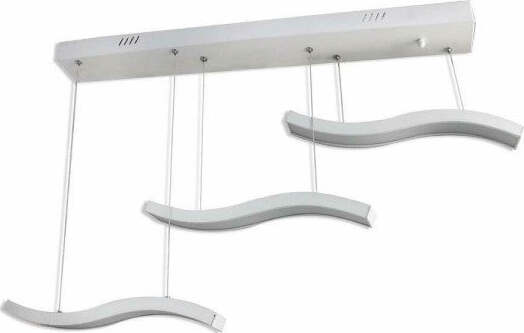 Lampadario Sospensione 40 Watt Plafoniera 3 Onde Lampada Sospesa Luce Bianca B42 Illuminazione/Illuminazione per interni/Lampadari lampade a sospensione e plafoniere/Lampadari Trade Shop italia - Napoli, Commerciovirtuoso.it