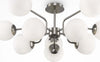 Lampadario-Sospensione-Erich-Metallo-Nichel-10-Luci-E-Diffusori-Bianchi