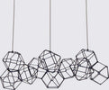 Lampadario-Sospensione-Moderno-Lucciola-Metallo-Cromato-Nero-Led-48W-10-Esagoni