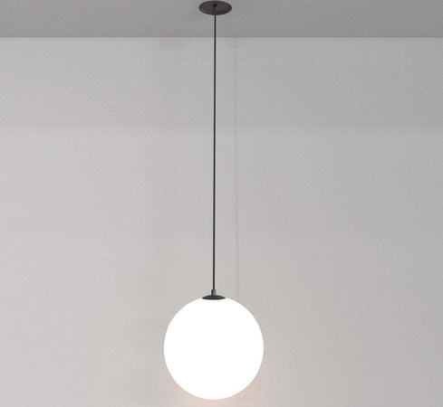 Lampadario-Sospensione-Moderno-Luna-Alluminio-Nero-Led-Integrato-5W-Calda