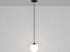 Lampadario-Sospensione-Moderno-Luna-Alluminio-Nero-Led-Integrato-5W-Fredda