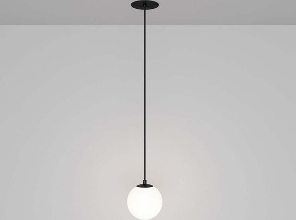 Lampadario-Sospensione-Moderno-Luna-Alluminio-Nero-Led-Integrato-5W-Fredda