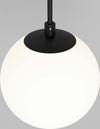 Lampadario-Sospensione-Moderno-Luna-Alluminio-Nero-Led-Integrato-5W-Fredda