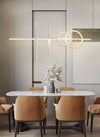 Lampadario Sospeso Con Anelli Punto Luce Cilindri Luce 6500k 4000k 3000k Lp-42b Illuminazione/Illuminazione per interni/Lampadari lampade a sospensione e plafoniere/Lampadari Trade Shop italia - Napoli, Commerciovirtuoso.it
