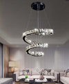 Lampadario Spirale Sospensione Regolabile Cristalli Base Specchio 32w 6500k B15 Casa, arredamento e bricolage > Illuminazione da interno > Lampadari Trade Shop italia - Napoli, Commerciovirtuoso.it