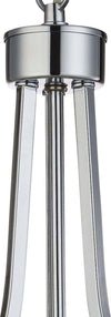 Lampadario-Tondo-Contemporaneo-Victoria-Acciaio-Cromo-Vetro-5-Luci-E27