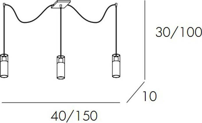 Lampadario-Top-Light-CILINDER-1078-S3-E27-vetro-cilindro-moderno
