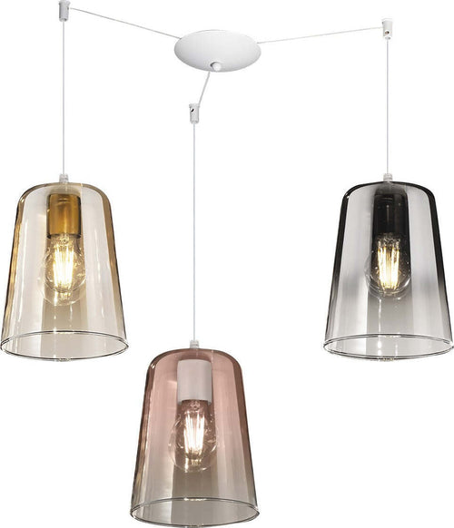 Lampadario-Top-Light-SHADED-1164BI-S3-S-MC-E27-LED-vetro-ambra-lampada-soffitto-moderna