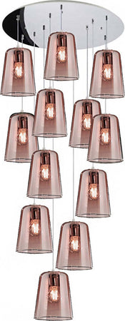 Lampadario-Top-Light-SHADED-1164CR-S12-T-E27-LED-vetro-colorato-lampada-soffitto-moderna