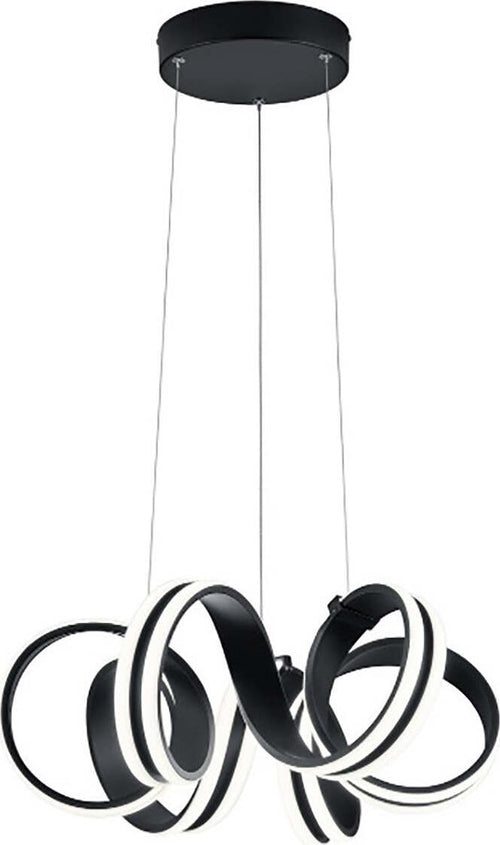 Lampadario-Trio-Lighting-CARRERA-38W-LED-4400LM-3000°K-nero-dimmerabile-sospensione-ultramoderna-interno