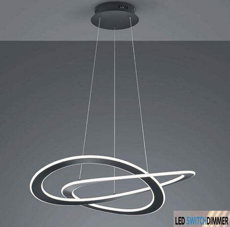 Lampadario-Trio-Lighting-OAKLAND-52W-LED-5650LM-3000°K-dimmerabile-sospensione-ultramoderna-interno