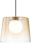 Lampadario-vetro-ambra-Ideal-Lux-FADE-271316-G9-LED-lampada-soffitto-classica